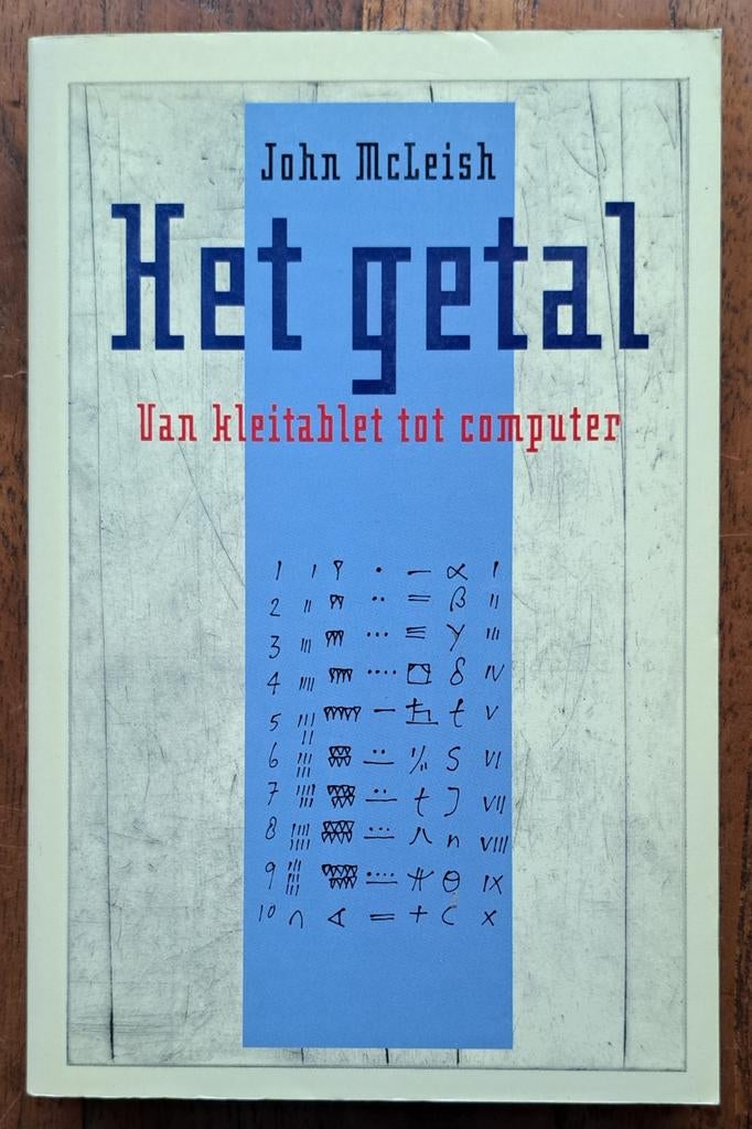 Het getal van kleitablet tot computer, John Mcleish, Nieuw, Ophalen of Verzenden, Overige onderwerpen