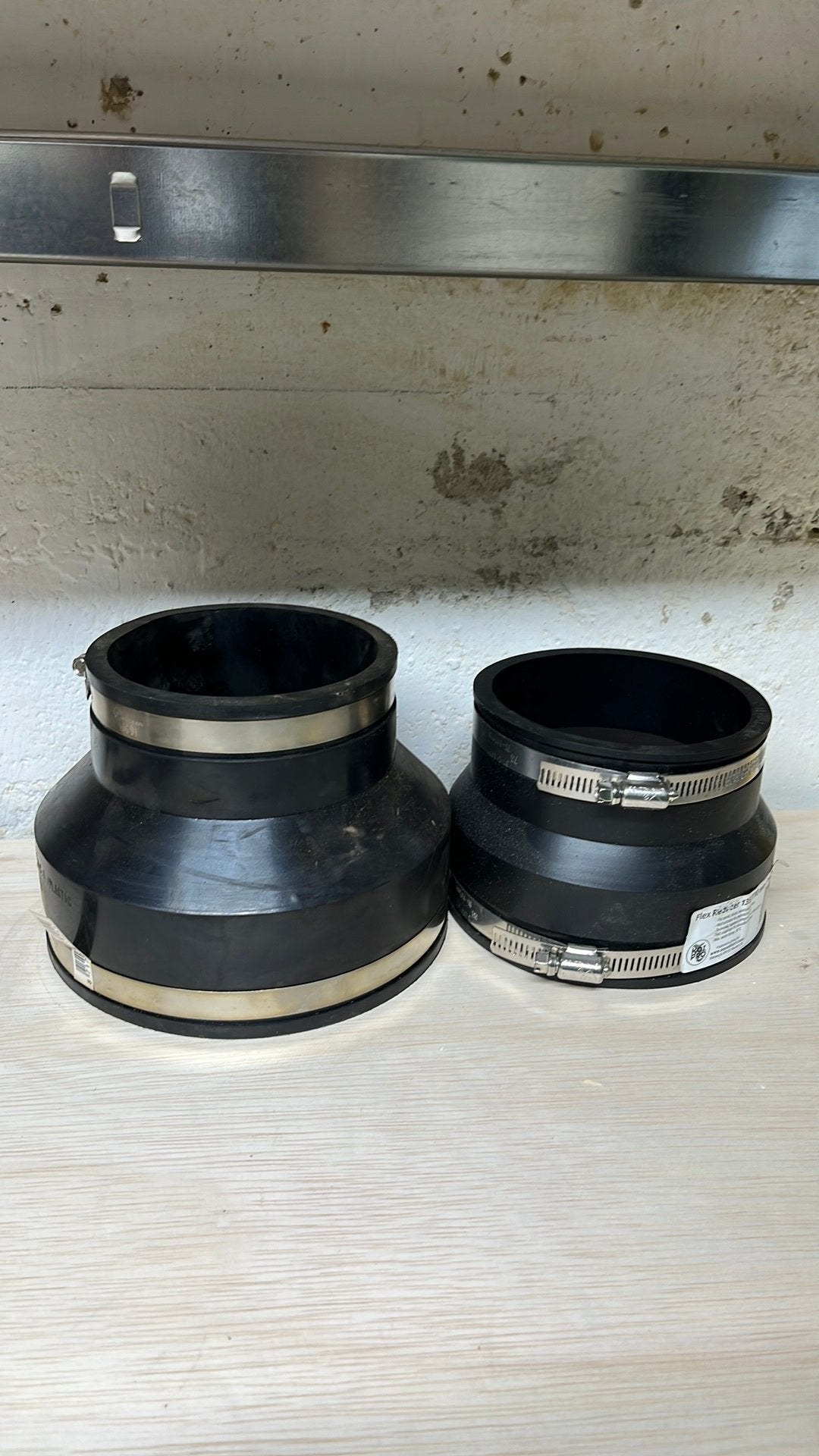 rubberen manchet 110-135 en 110-160mm, Doe-het-zelf en Verbouw, Buizen en Afvoer, Ophalen of Verzenden, Zo goed als nieuw, Overige typen