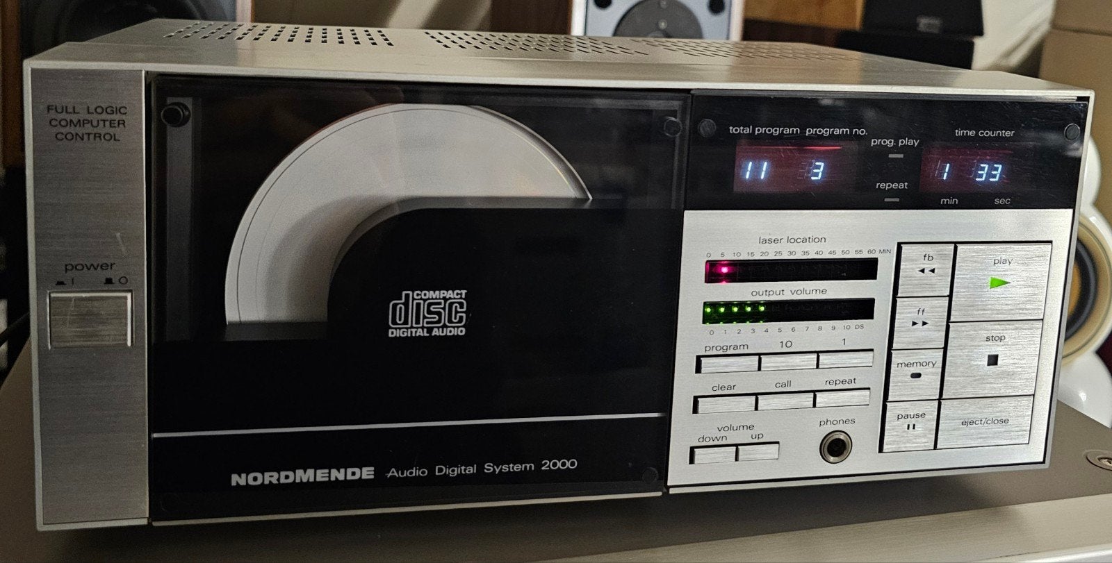 NORDMENDE Audio Digital System 2000 oermodel by HITACHI izgs, Overige merken, NORDMENDE, Refurbished, Ophalen of Verzenden