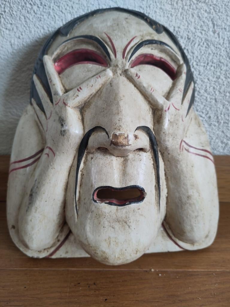 Indonesisch masker, Antiek en Kunst, Ophalen