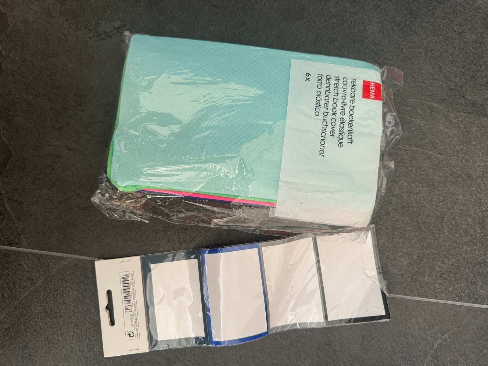 rekbare boekenkaften pastel - 26 stuks, Diversen, Ophalen of Verzenden
