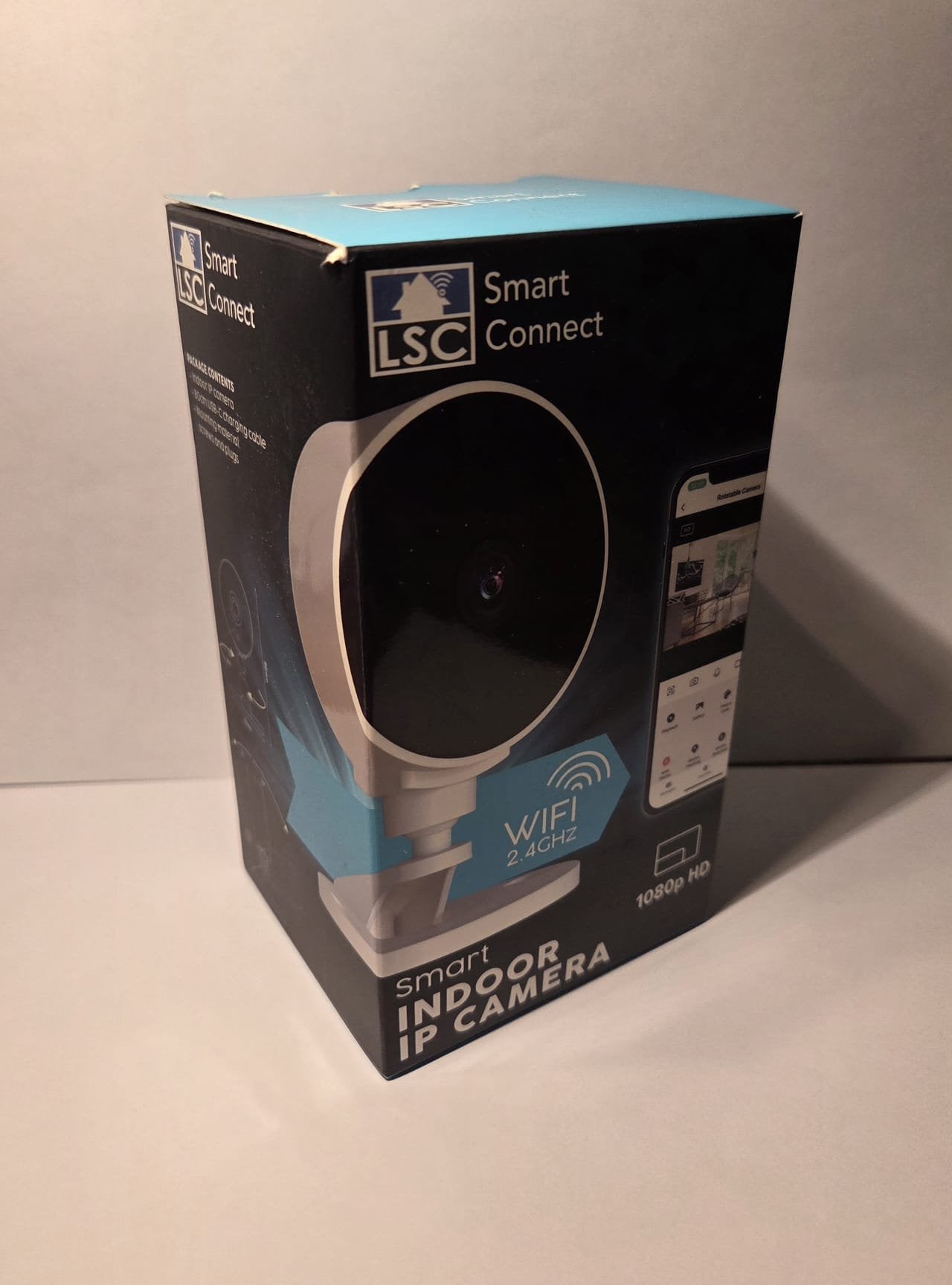 LSC Smart Connect WiFi Beveiligingscamera Indoor 1080p HD, Overige merken, Full HD, Overige typen, Nieuw