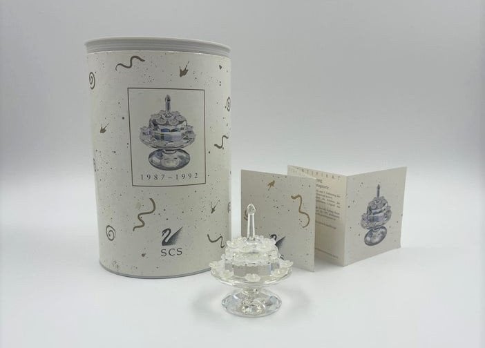 Jubileumtaart 7400/092/001, Verzenden, Zo goed als nieuw, Figuurtje, Swarovski
