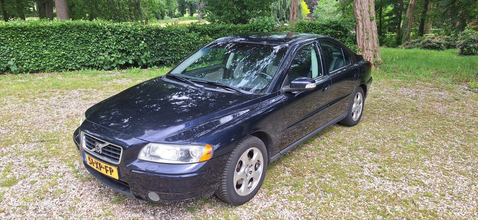 Volvo S60 Riders edition LPG 2.4 140PK AUT 2007 Blauw, Auto's, Zwart, Blauw, S60, 75 €/maand