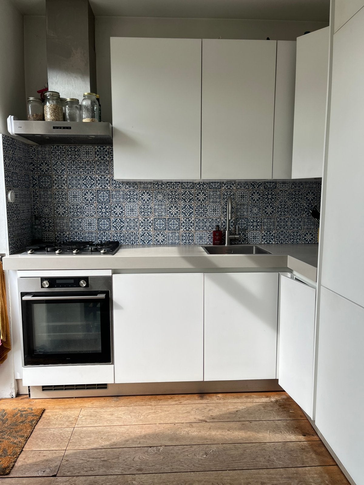Keuken (2017, Eiland de Wild), Ophalen, Gebruikt, Wit, Hoekkeuken