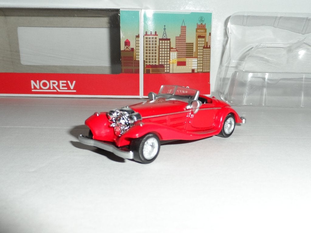 Norev - Mercedes-Benz 500K Special Roadster - 1:64, Ophalen of Verzenden, Nieuw, Auto
