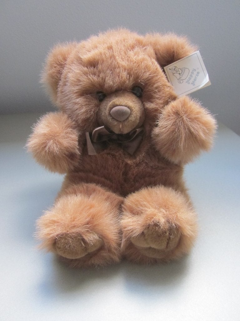 Happy Horse bruin langharig pluche Bear beer William no.1, Overige karakters, Beer, Happy Horse, Nieuw