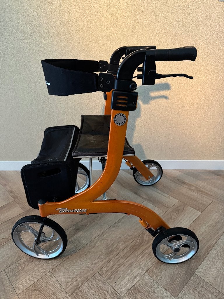 Rollator Travixx Spice Orange, Diversen, Ophalen of Verzenden, Zo goed als nieuw