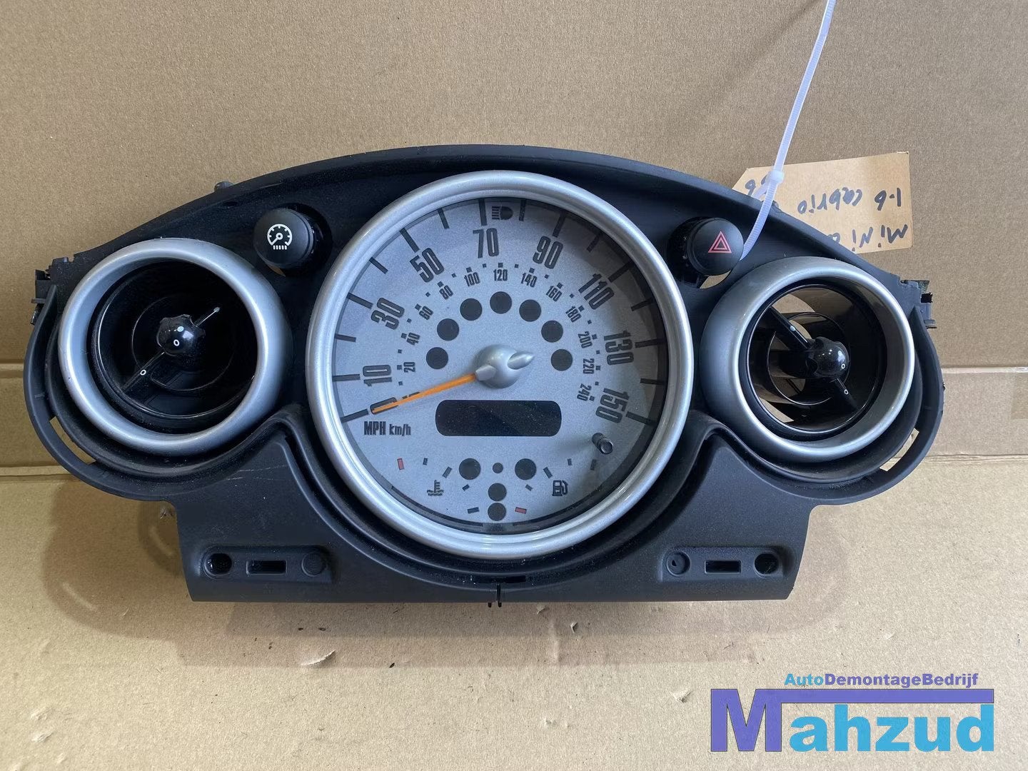 MINI COOPER R50 R52 R53 Luchtrooster KM teller 2001-2008, Auto-onderdelen, Gebruikt, Ophalen of Verzenden, Customer.service@mini.co.uk
