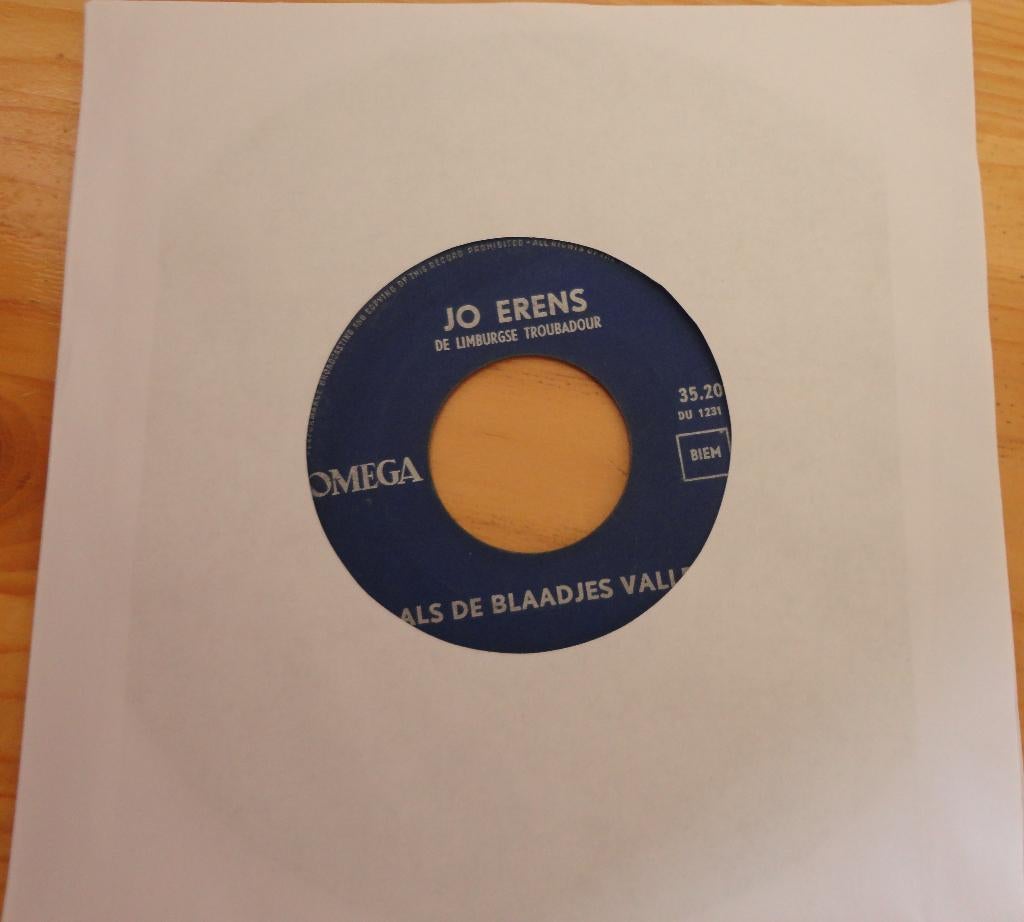 Jo Erens > Als de blaadjes vallen, Cd's en Dvd's, Ophalen of Verzenden, Gebruikt, Nederlandstalig