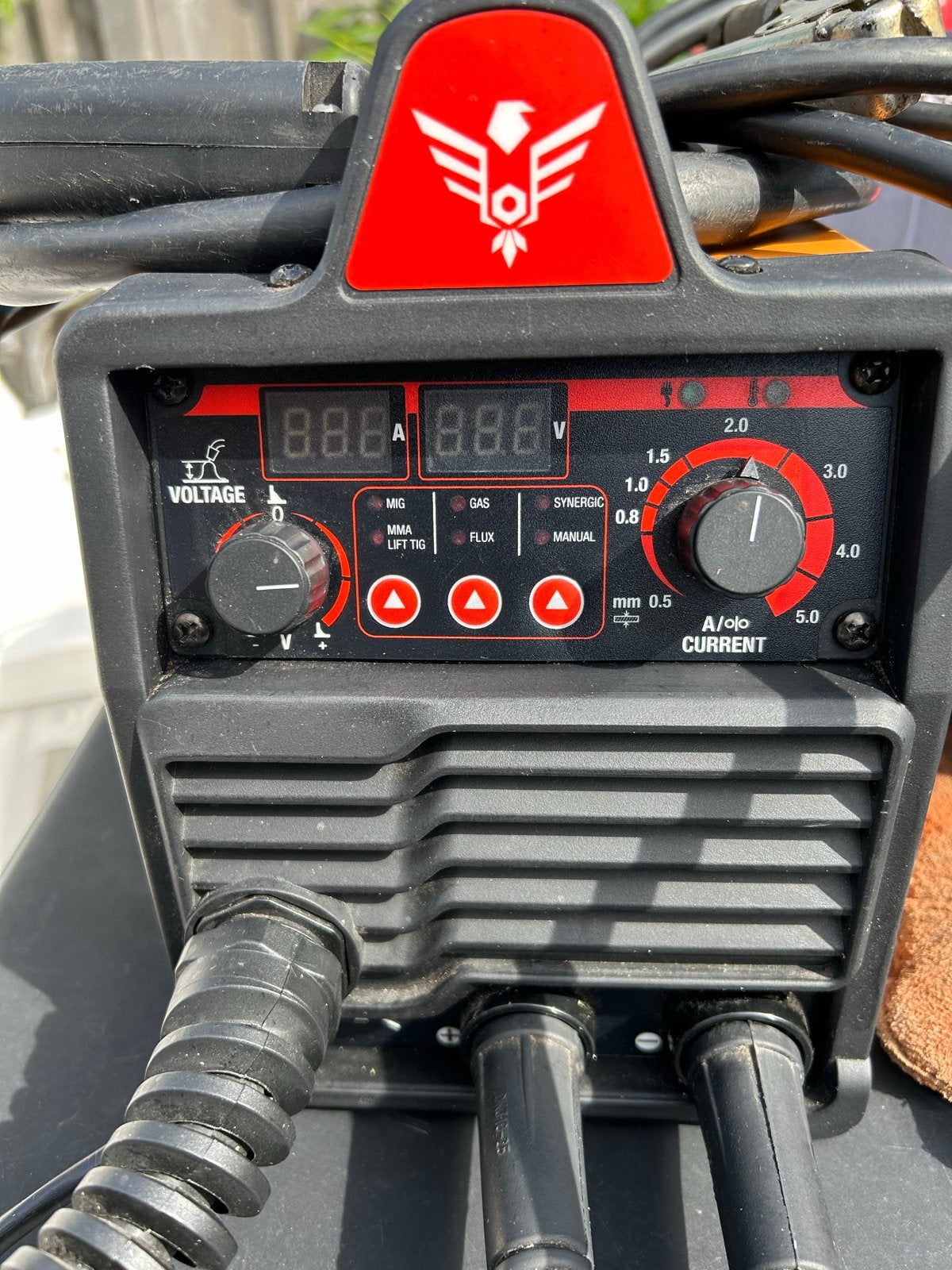 Widmann MIG/TIG/MMA-160 Inverter Lasapparaat - Zo goed als n, Ophalen of Verzenden, Zo goed als nieuw, Minder dan 150 ampère, Inverter