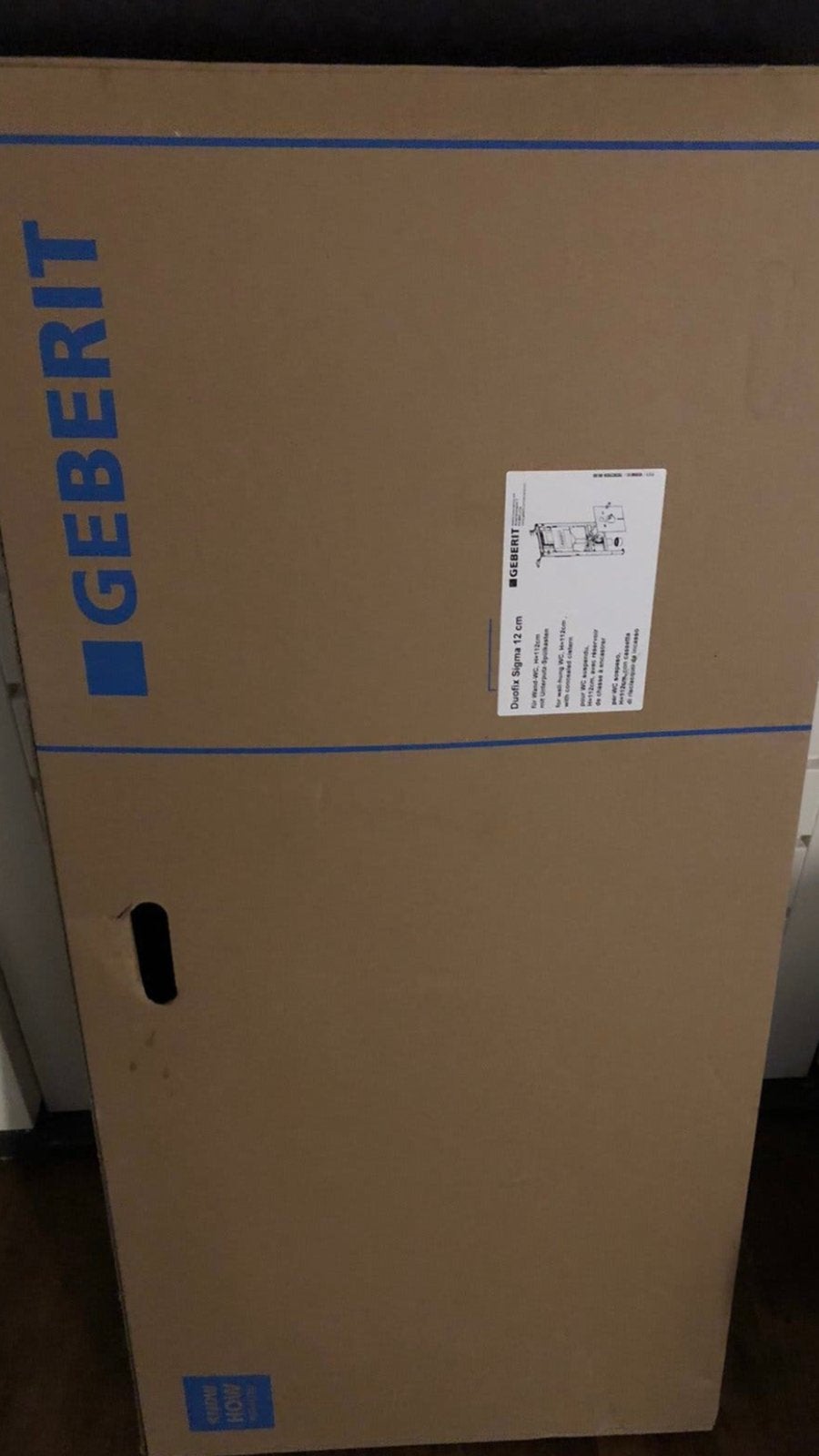 Geberit sigma 12 112cm, Ophalen of Verzenden, Zo goed als nieuw