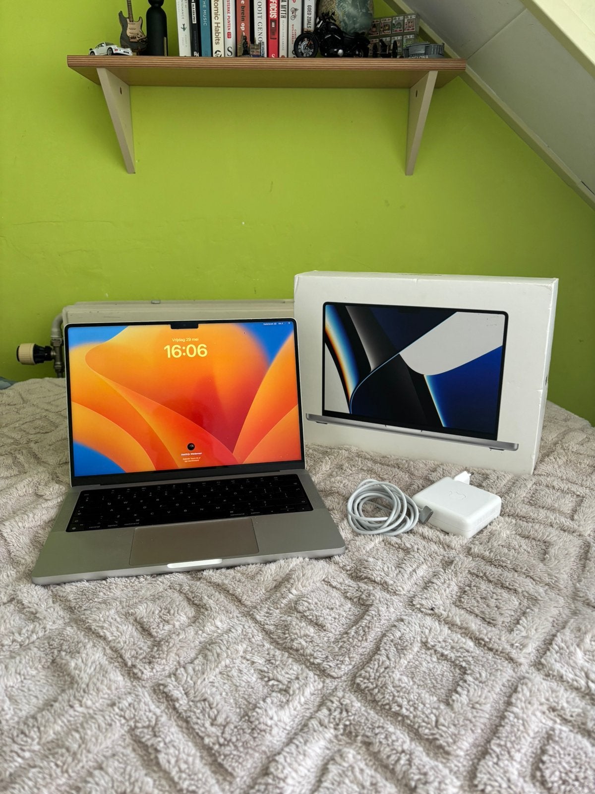 Macbook pro 2021 M1 | 14 inch | 16GB RAM | 1TB SSD, Computers en Software, Apple Desktops, Ophalen, 14 inch, SSD, Zo goed als nieuw