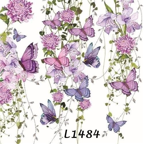 Servetten decoupage/bullet journal * Vlinders L1484, Verzenden, Nieuw