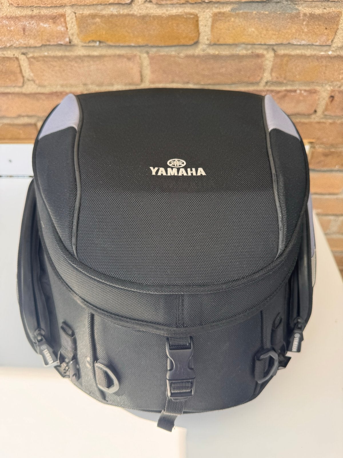 Yamaha Achtertas / Buddyseat tas met waterdichte binnentas, Motoren, Ophalen, Zo goed als nieuw