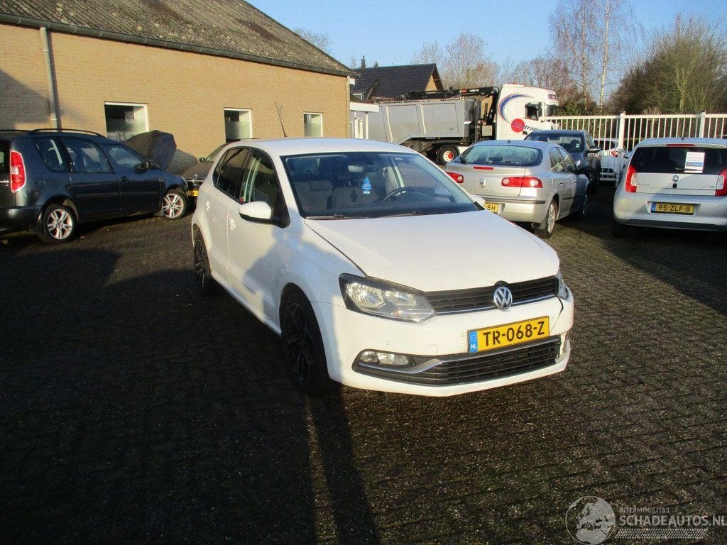 Volkswagen Polo 1.2 TSI Comfortline Business R Line REST BPM, Auto diversen, Schadeauto's, Volkswagen, Automaat, Benzine, Hatchback
