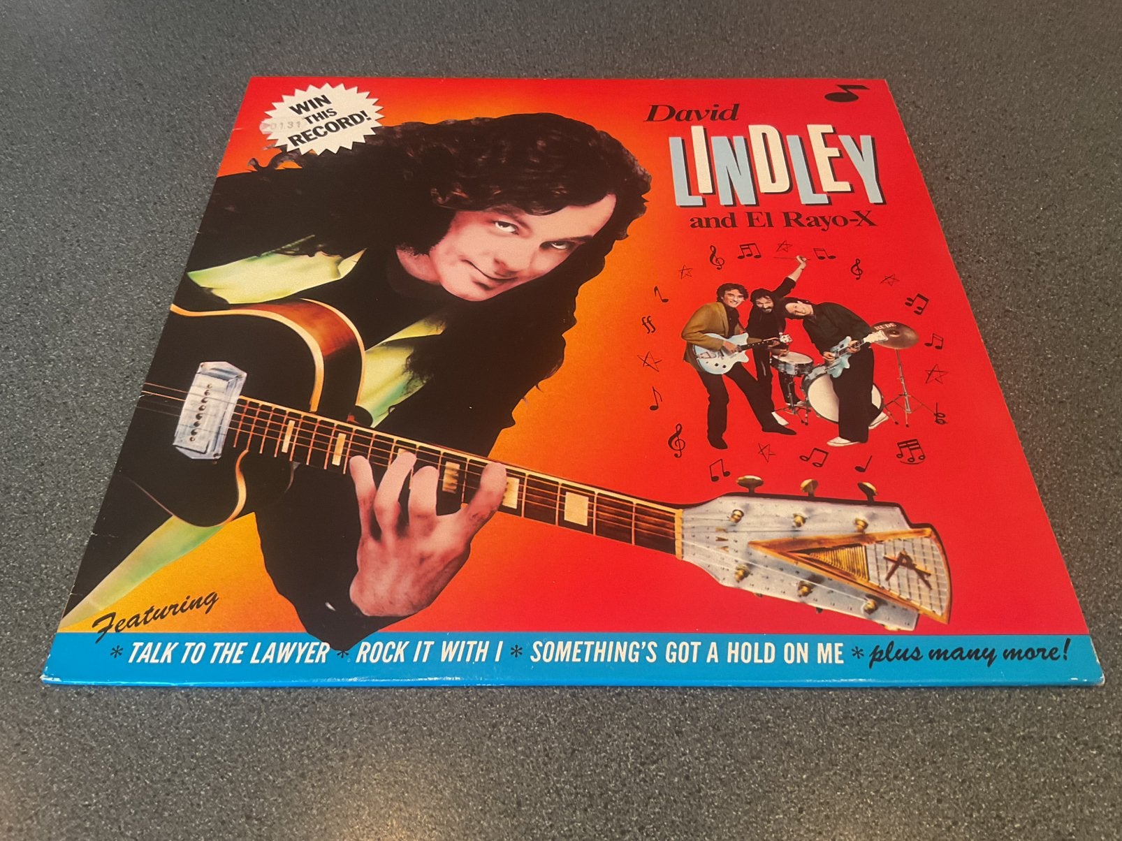 David Lindley - Win this record Vinyl LP, Ophalen of Verzenden, Gebruikt, 12 inch, Poprock