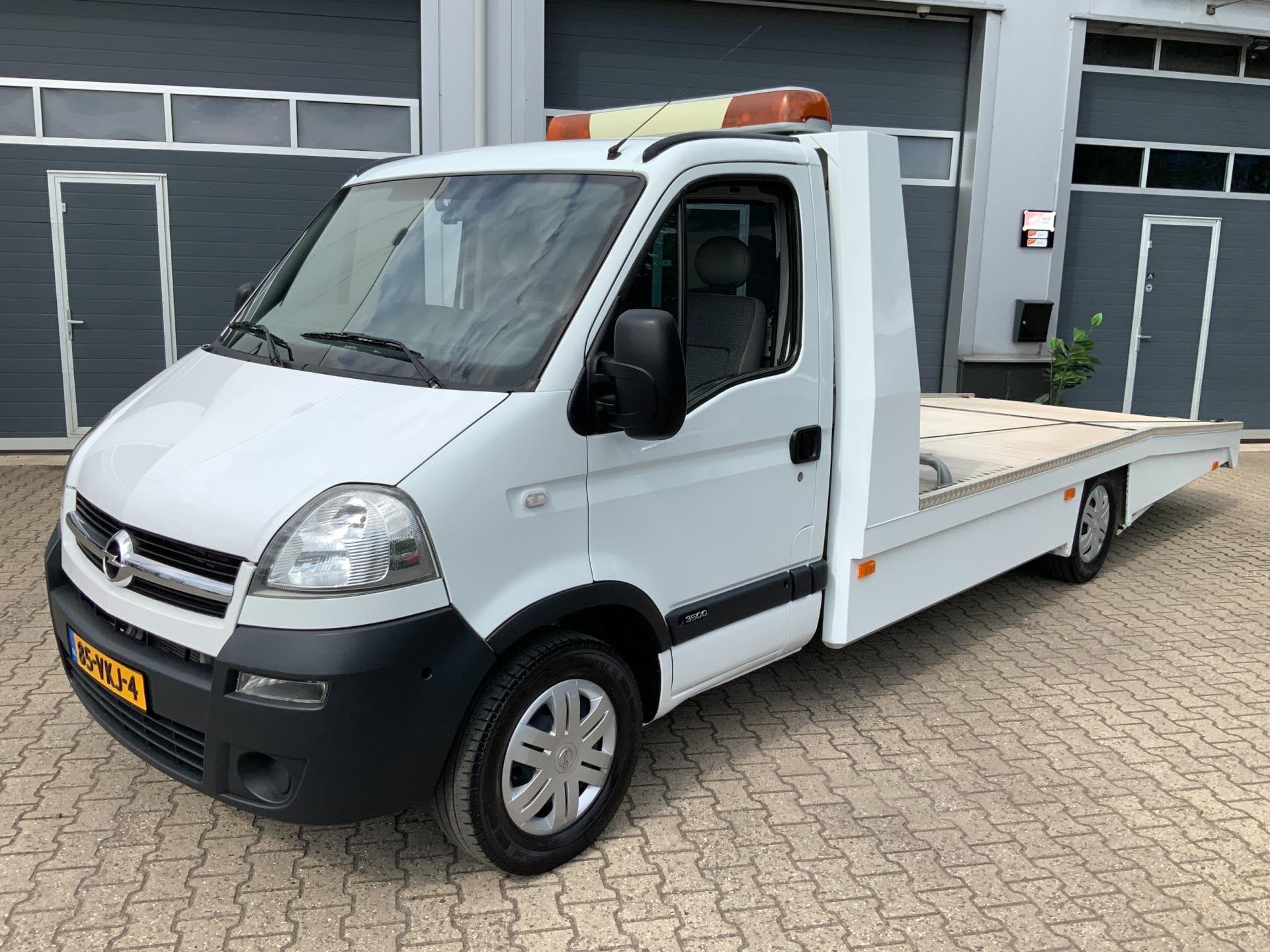 Opel Movano 2.5 CDTI 120PK Oprijwagen Tijhof, Stof, Gebruikt, 4 cilinders, Wit
