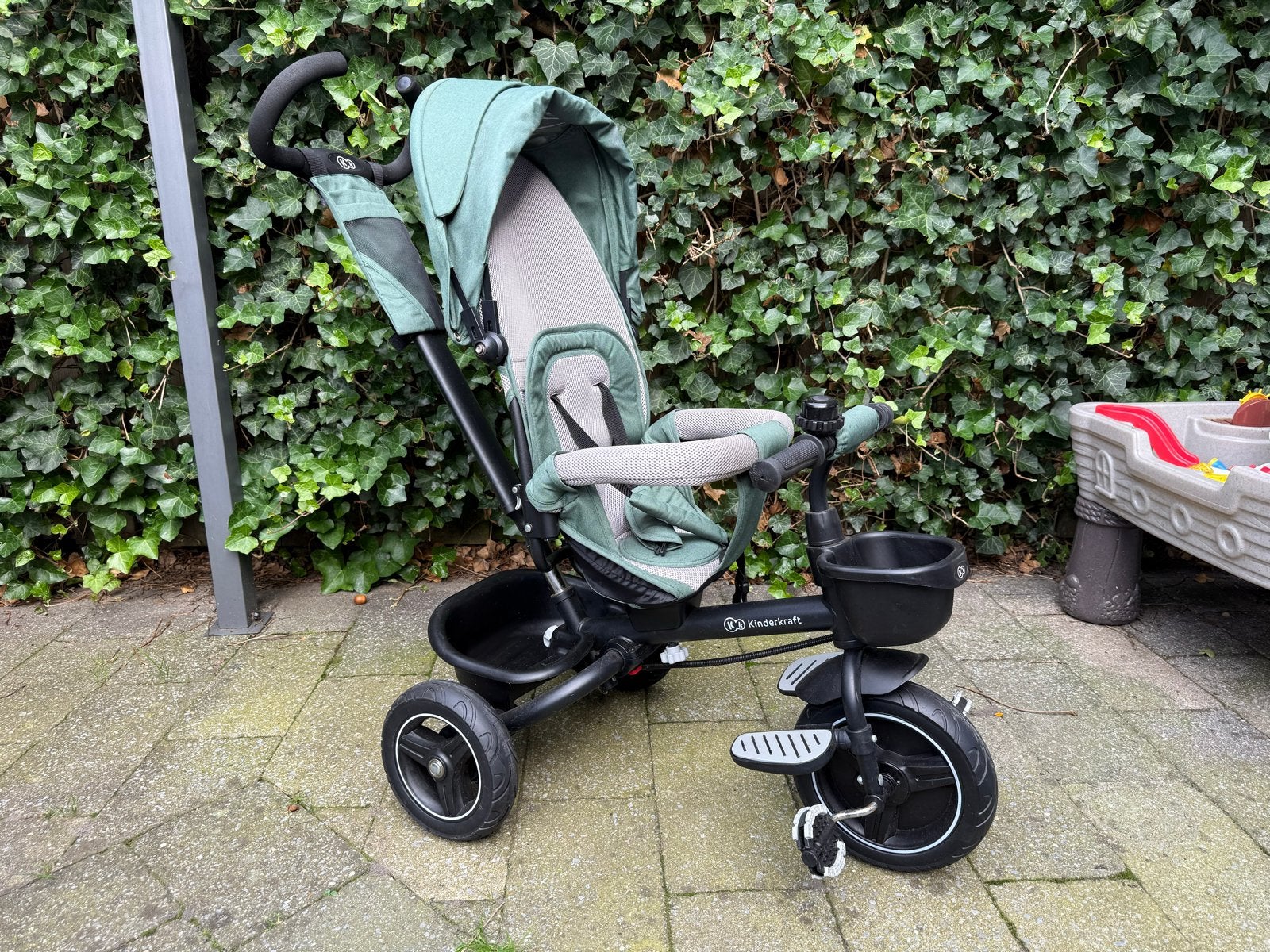 Kinderkraft driewieler Groen, Ophalen, Gebruikt