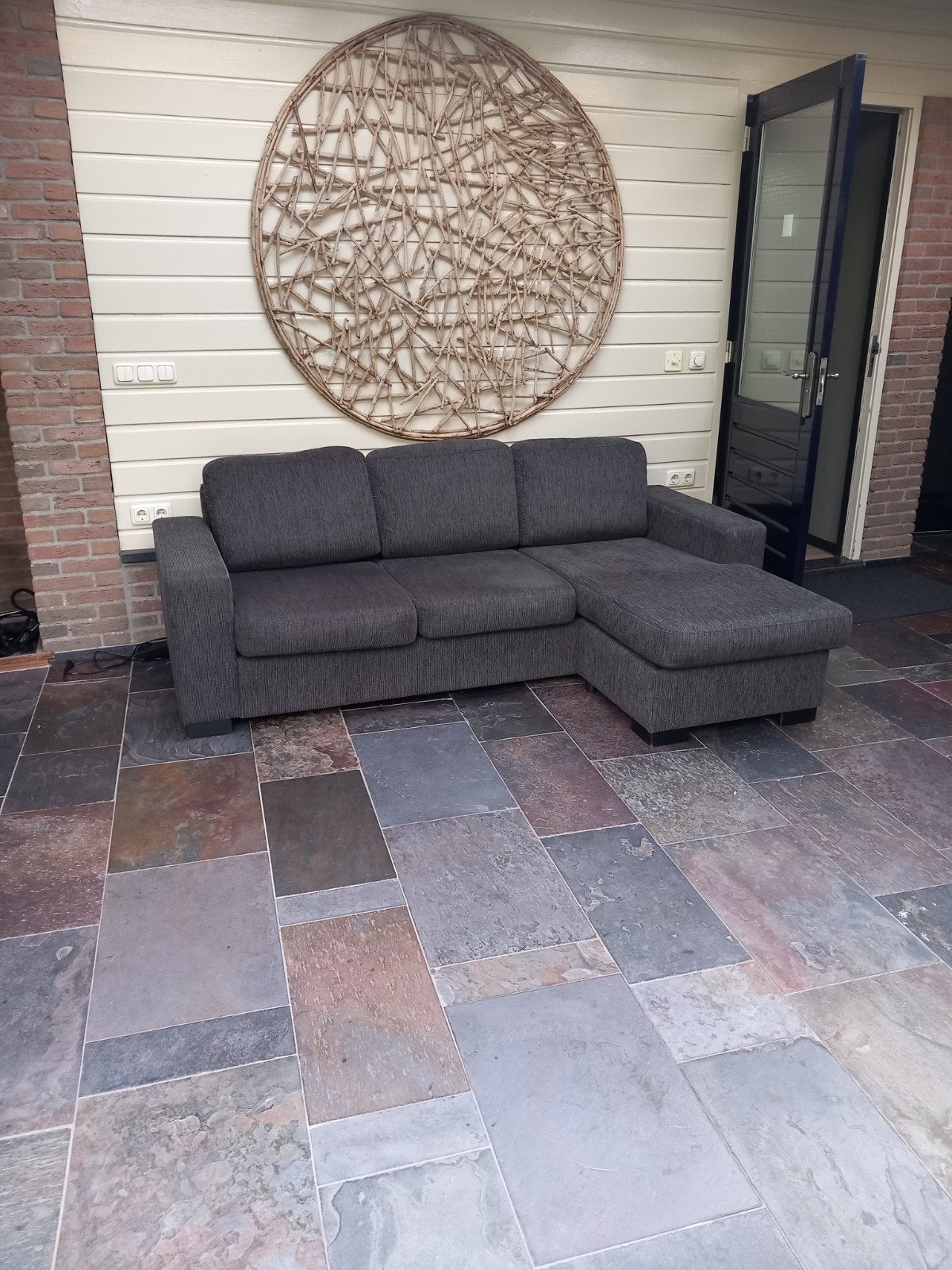 Gratis bankje, Huis en Inrichting, Banken | Bankstellen, Ophalen, Gebruikt, Tweepersoons, 75 tot 100 cm