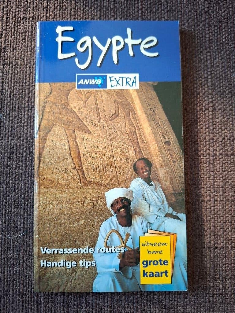 ANWB Extra Egypte Reisgids - Ontdek het oude + nieuwe Egypte, Gelezen, Afrika, Ophalen of Verzenden, Reisgids of -boek