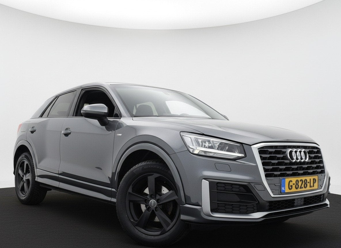 Audi Q2 35 TFSI 150PK S-LINE EDITION NAVI/PDC/HALF-LEDER, Auto's, Dealer onderhouden, 4 cilinders, 150 pk, Leder en Stof