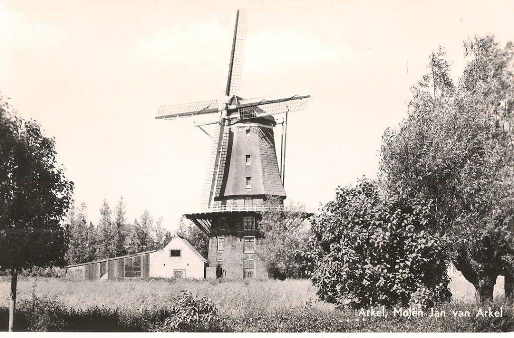 Arkel /  molen, Verzenden, Ongelopen, Zuid-Holland