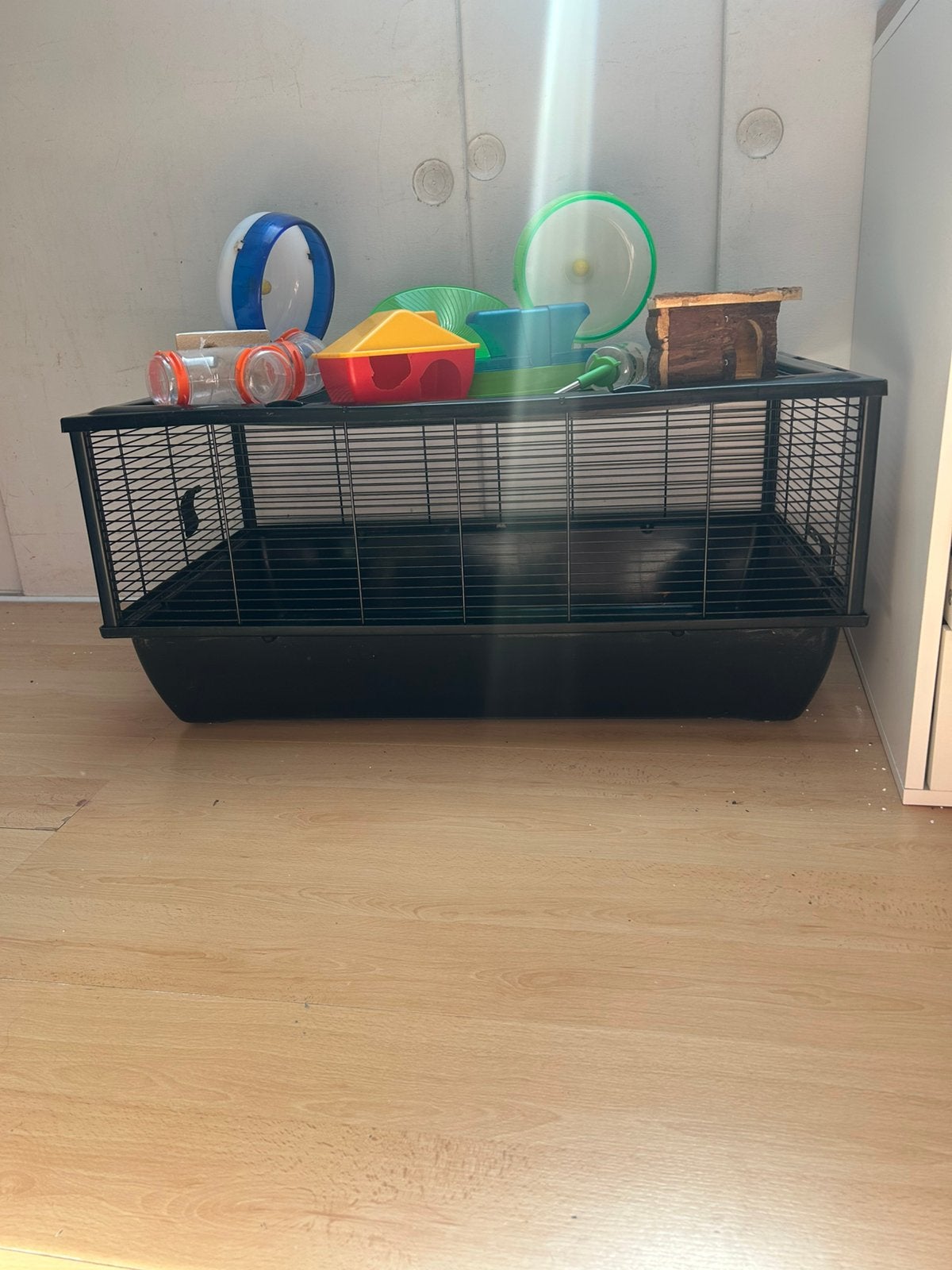 Hok met toebehoren, Ophalen, Zo goed als nieuw, Hok, Minder dan 60 cm