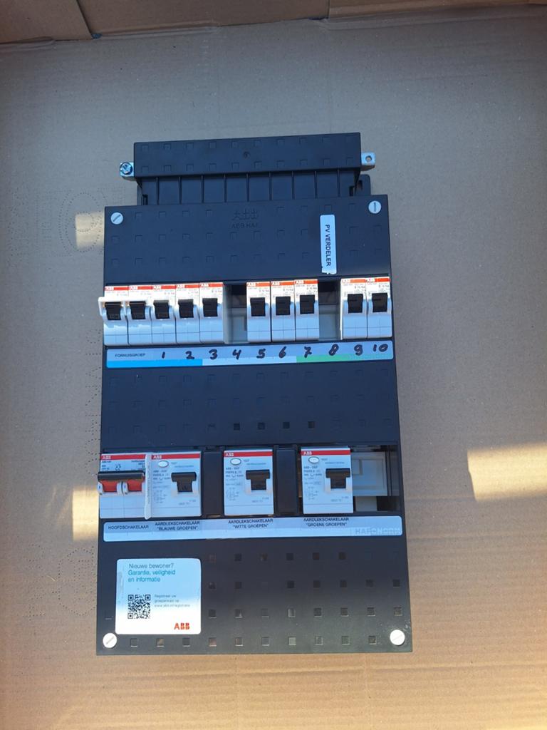 ABB 1 fase groepenkast, Ophalen of Verzenden, Overige typen