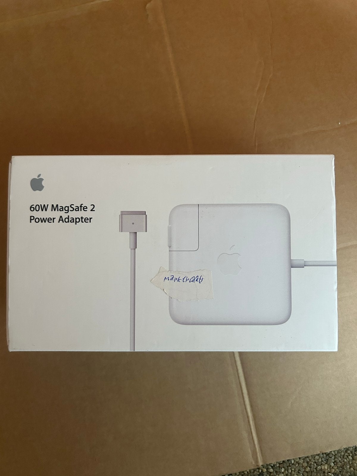 Apple 60W MagSafe 2 Power Adapter - zo goed als nieuw, Computers en Software, Laptop-opladers, Ophalen of Verzenden, Zo goed als nieuw