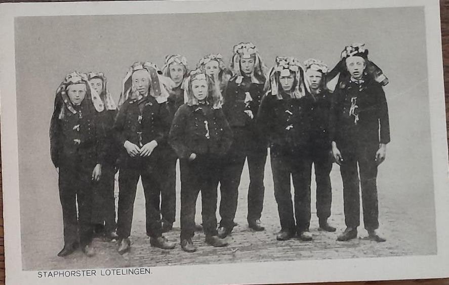 Staphorster Lotelingen, Verzenden, 1920 tot 1940, Gelopen, Overijssel