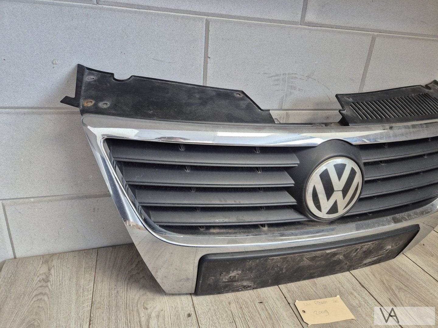 Grille met afstandradar logo voor Volkswagen Passat b6 3c, Gebruikt, -, Volkswagen, -