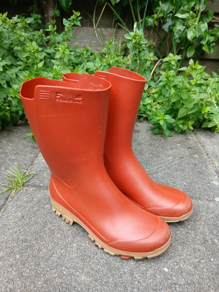 Stoere Solognac kinder regenlaarzen, Ophalen, Gebruikt, Solognac, Jongen of Meisje