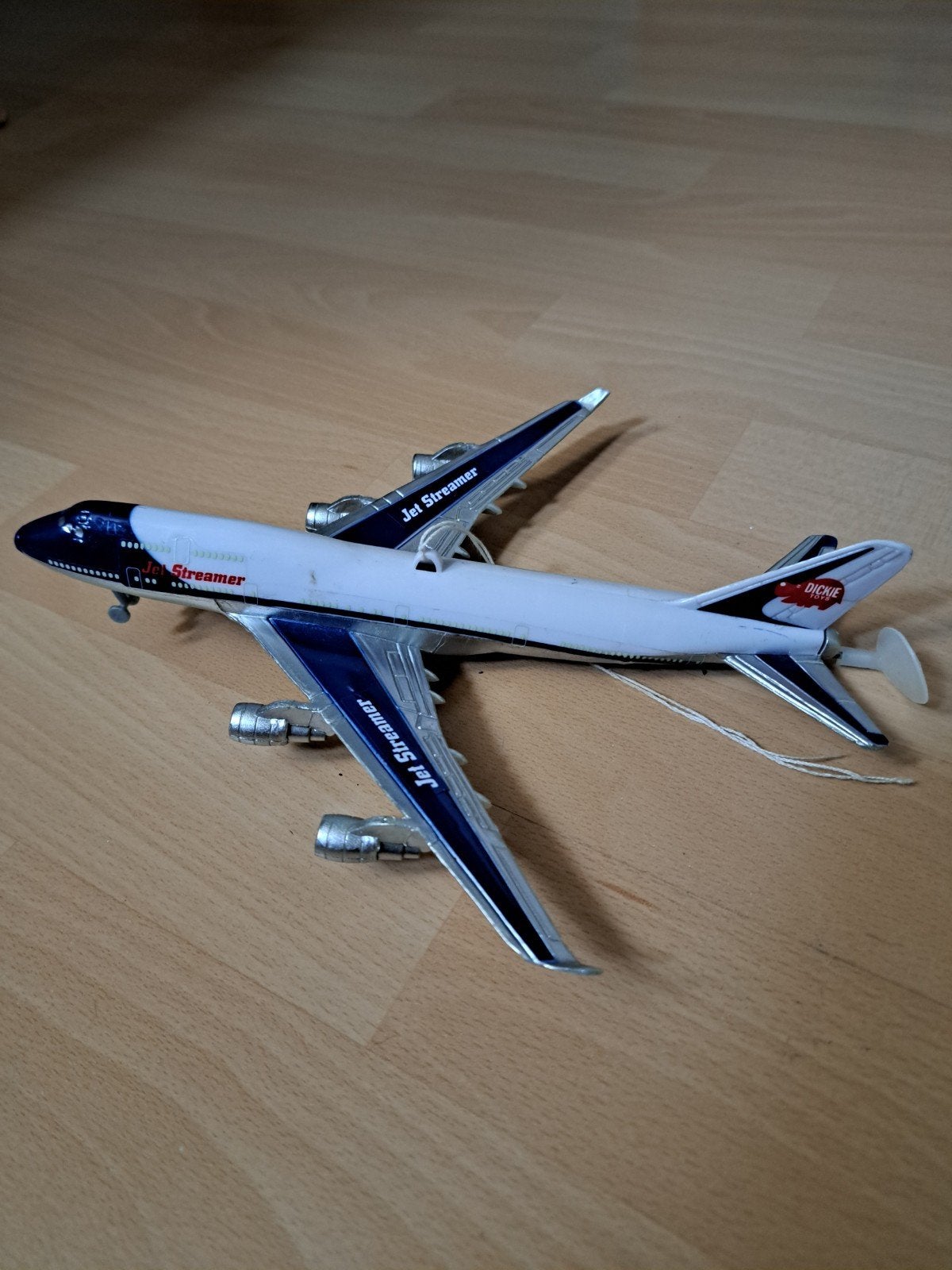 Dickie Toys Jet Streamer – Leuk Plafondvliegtuig (25 cm), Ophalen of Verzenden, Gebruikt, Schaalmodel