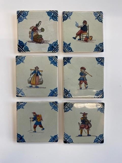 handgeschilderde tegeltjes van Tichelaar, Ophalen of Verzenden