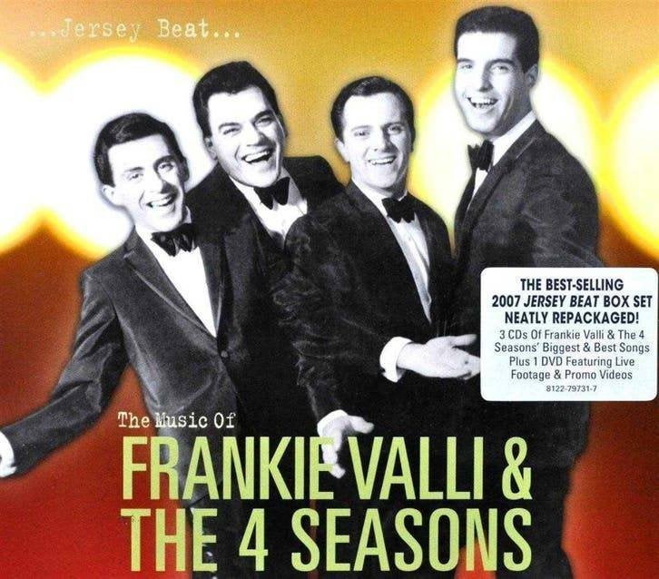 3CD/DVD: Frankie Valli & The 4 Seasons - Jersey Beat (ZGAN), Ophalen of Verzenden, Promo