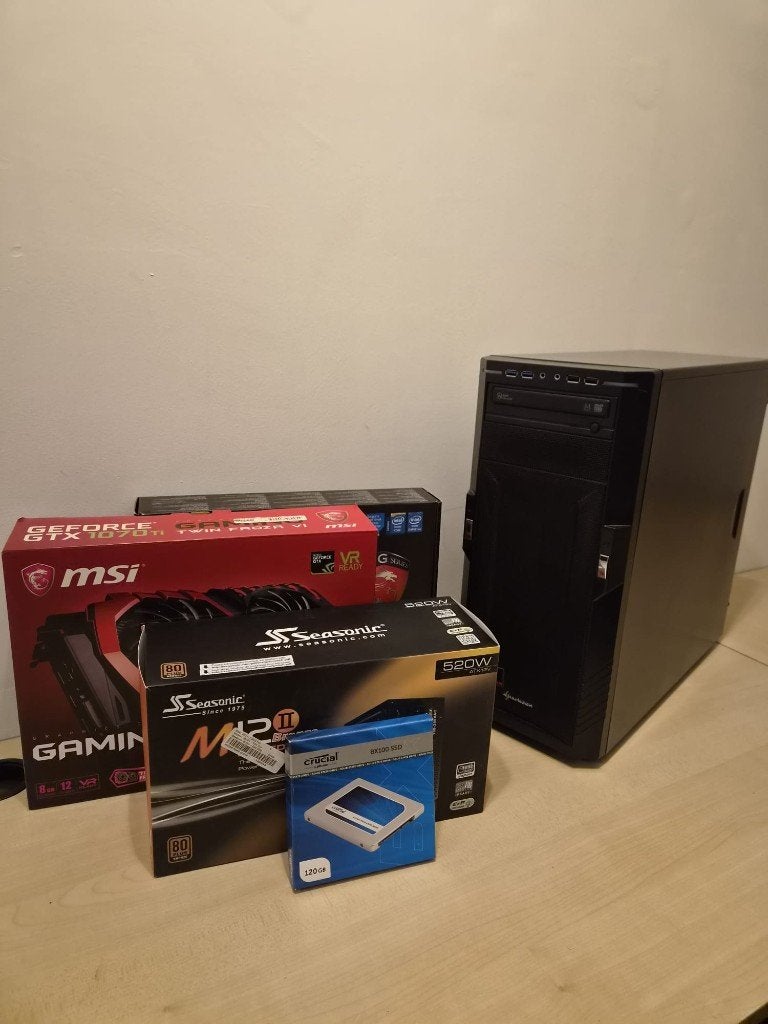 Gaming pc met GTX 1070 Ti | i5-4460 | 16GB | SSD, Gebruikt, Zelf gebouwde pc, Ophalen of Verzenden, 2 TB