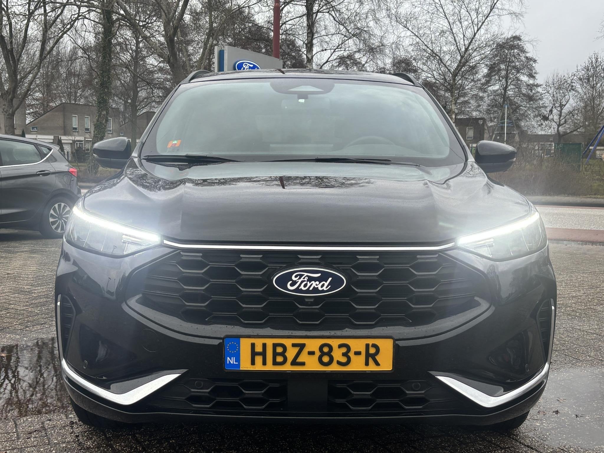 Ford Kuga 2.5 PHEV ST-Line X | SCI | 243pk | Winter Pack | A, Auto's, Ford, 14 kWh, Gebruikt, Leder en Stof, Zwart