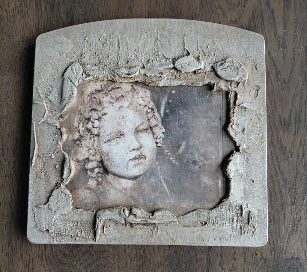 Leuke brocante plaat., Ophalen