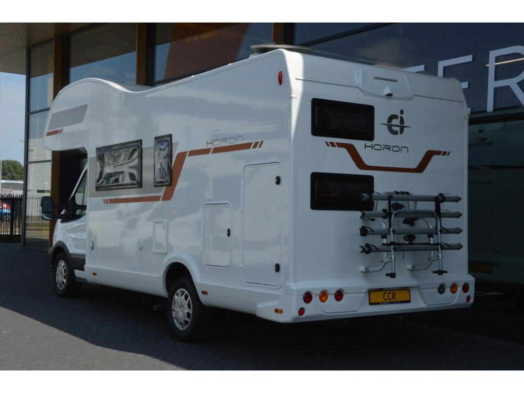 CI Horon 77 M 7-persoons Automaat, Caravans en Kamperen, Campers, Alkoof, Airbags, Ford, Treinzit