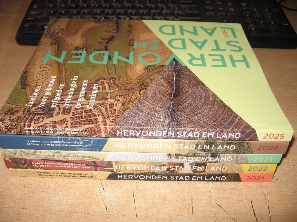 Archeologie in Groningen  ... Hervonden stad en land  5x, Ophalen of Verzenden, Zo goed als nieuw