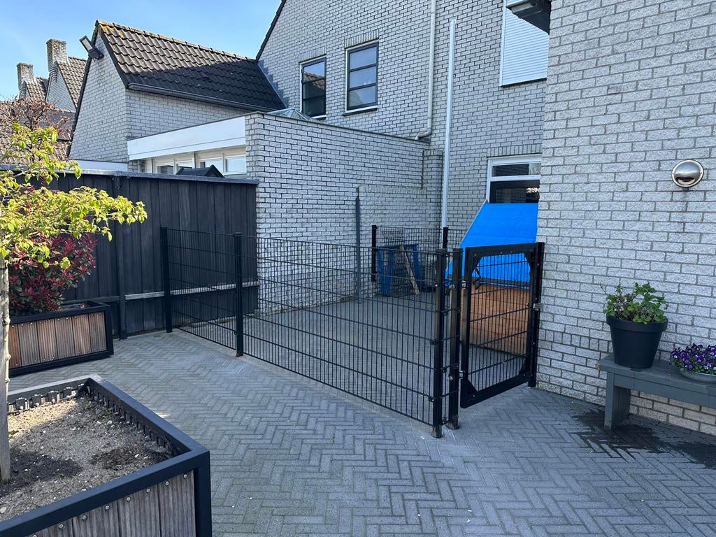 Hondenren met hok, Dieren en Toebehoren, Ophalen, 110 cm of meer, 100 cm of meer, Nieuw