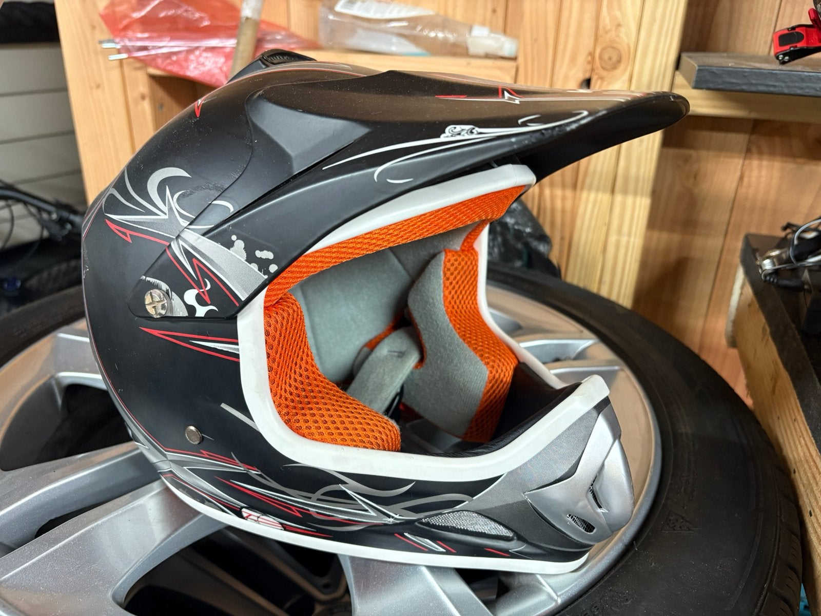 Crosshelm kinderen, XS, Offroadhelm, Ophalen, Nieuw met kaartje