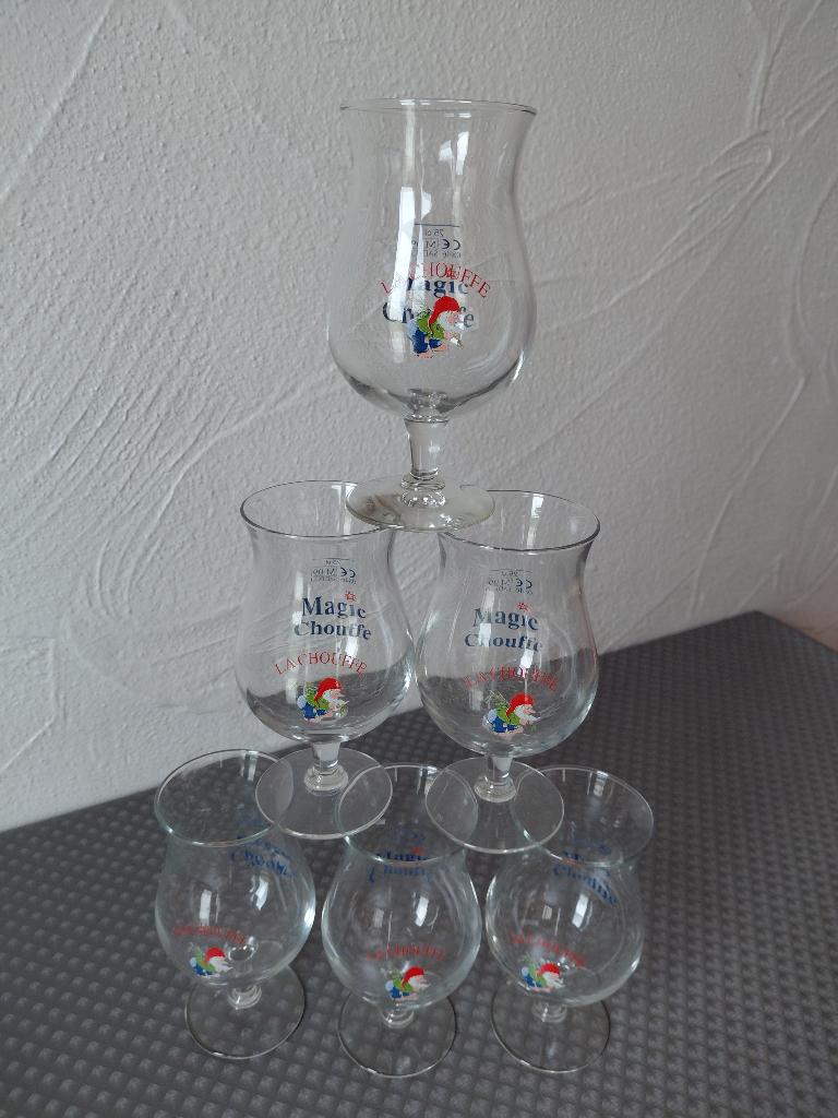La Chouffe Magic, Ophalen of Verzenden, Zo goed als nieuw, Bierglas