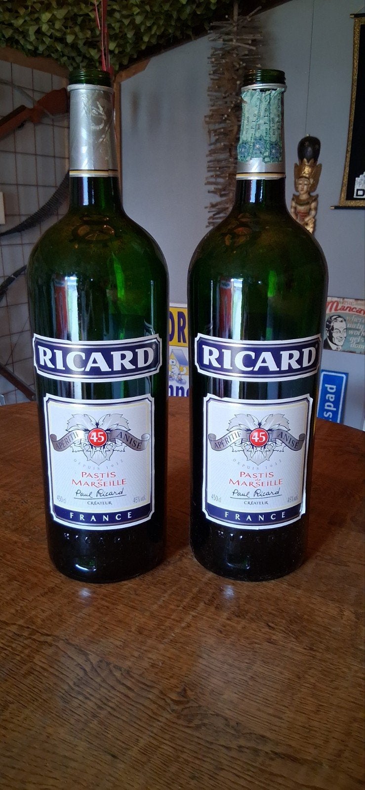 Ricard Pastis de Marseille flessen 2 st 4,5 lit, Ophalen