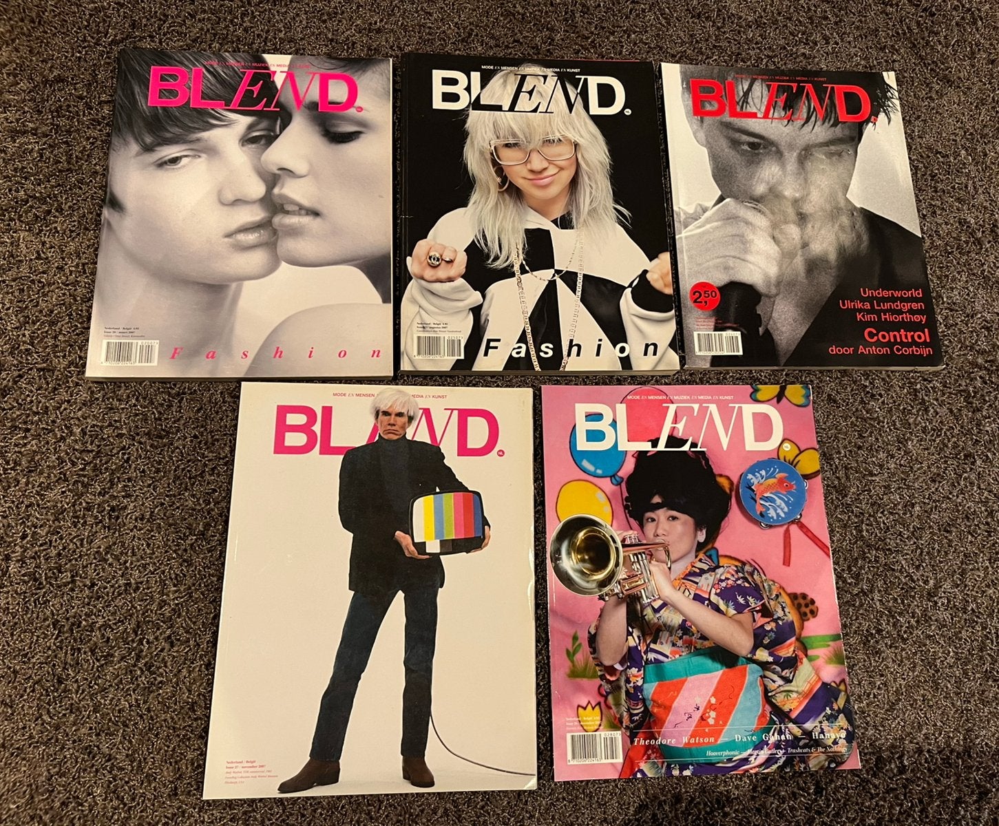 BLEND magazine issues magazines jaartal 2007 !! 5 stuks, Boeken, Tijdschriften en Kranten, Ophalen of Verzenden, Zo goed als nieuw