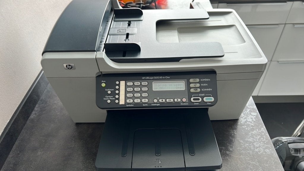 HP Officejet 5610 All-in-One Printer/Scanner/Copier, Gebruikt, Inkjetprinter, All-in-one, Ophalen of Verzenden