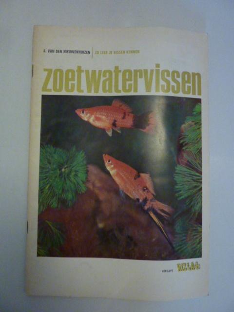 Rizla - Nieuwenhuizen - Zoetwatervissen 1, Verzenden, Gelezen