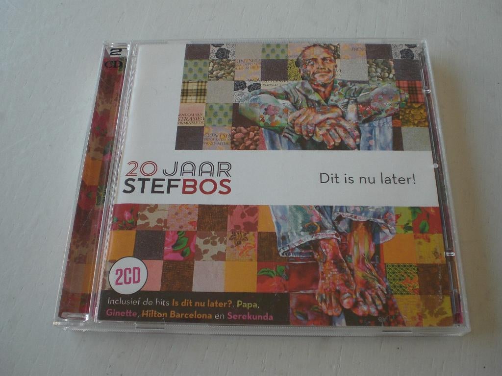 2 CD's Stef Bos - 20 jaar Stef Bos - Dit is nu later!, Verzenden, Zo goed als nieuw, Levenslied of Smartlap