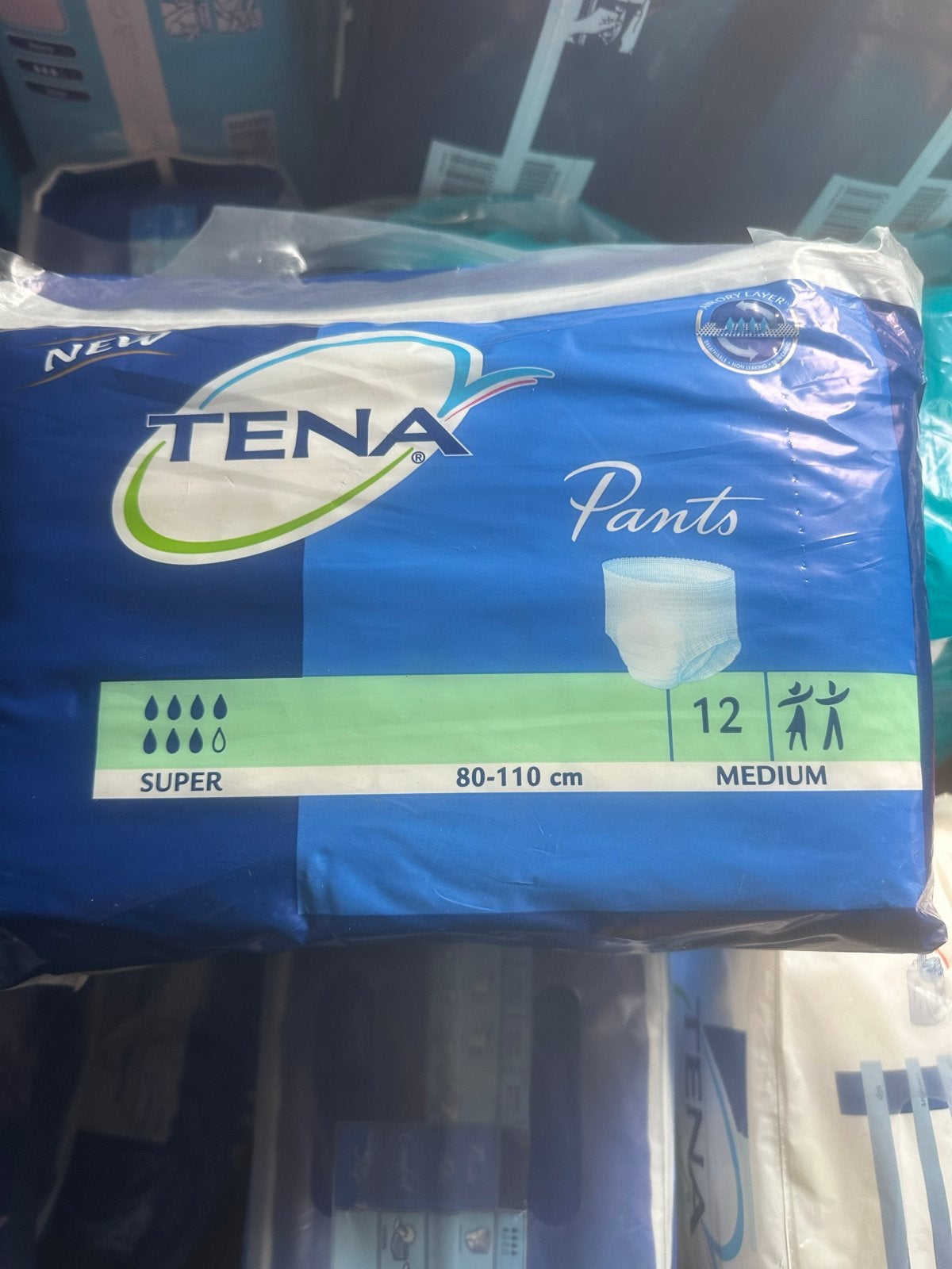 Tena pants medium, meerdere pakken, Ophalen of Verzenden, Nieuw